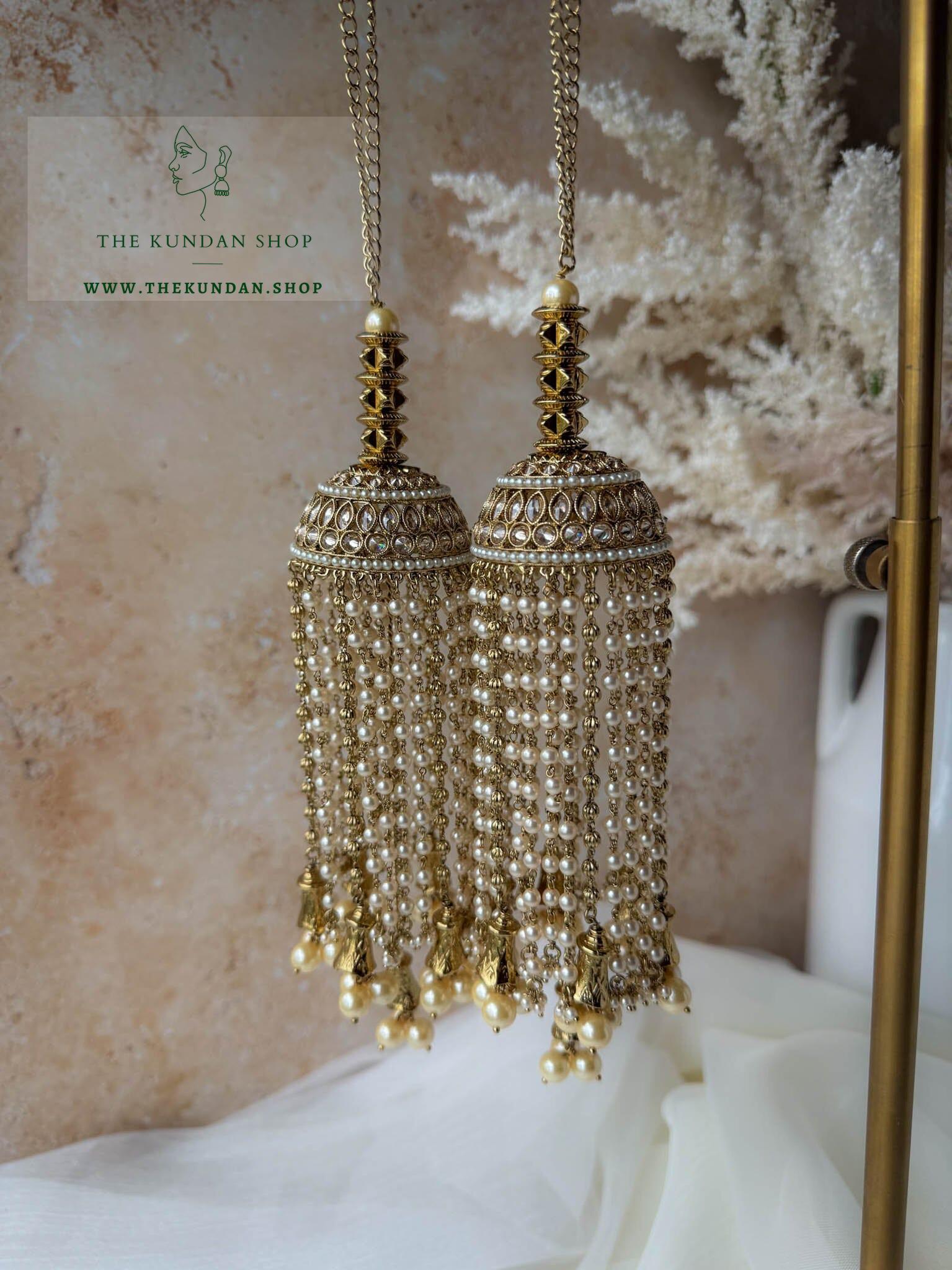 Constant Pearl in Champagne // Kaleeray Kaleeray THE KUNDAN SHOP 