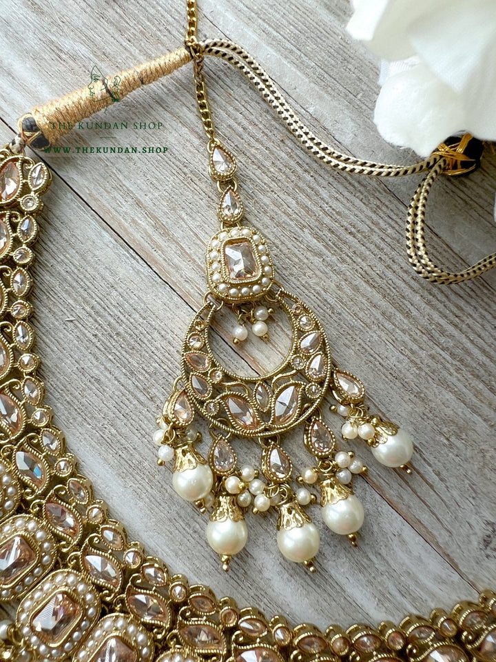 Salient 2.0 Polki in Pearl Necklace Sets THE KUNDAN SHOP 