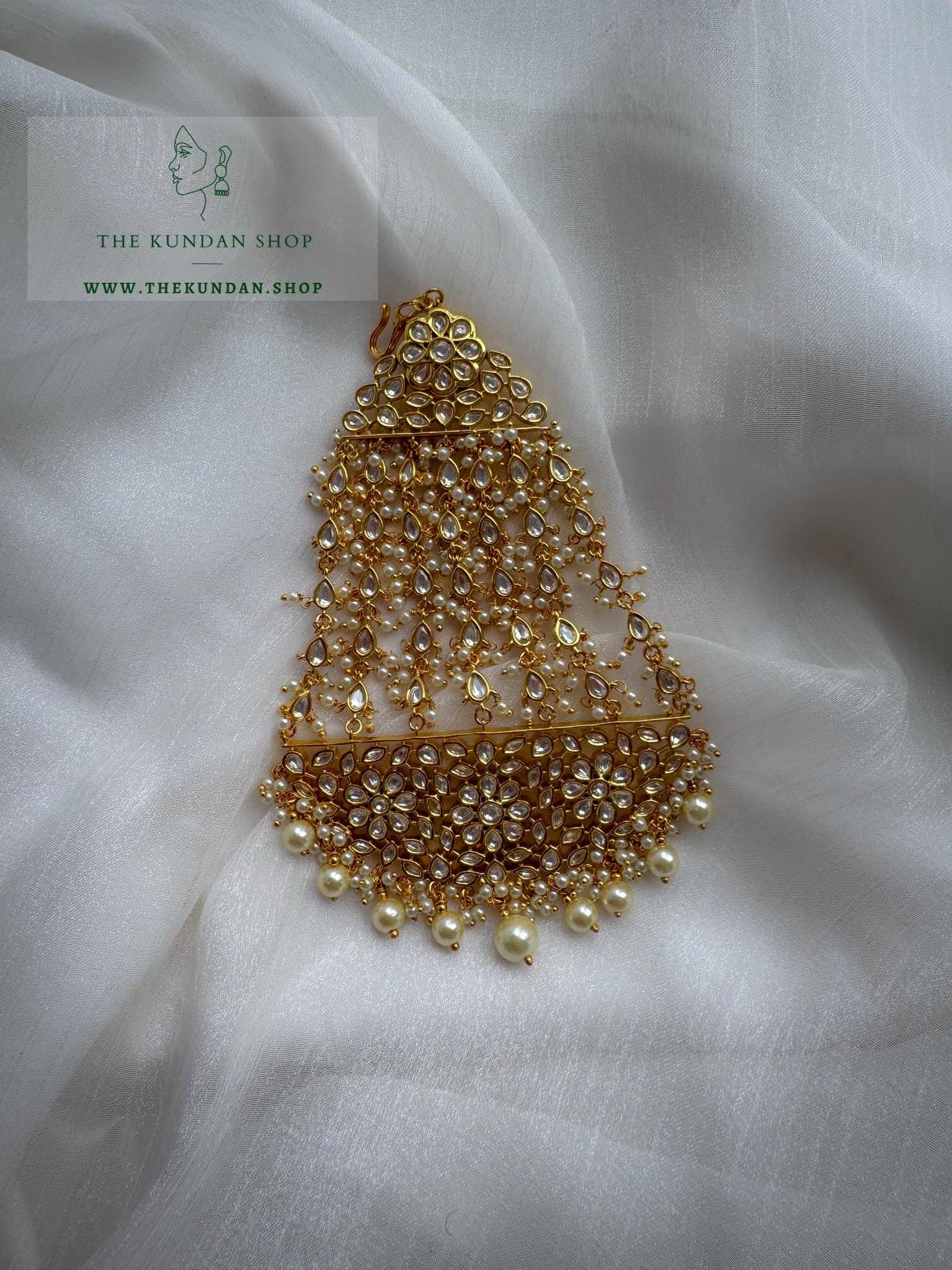 Golden Tone & Pearls // Kundan Passa Passa THE KUNDAN SHOP 