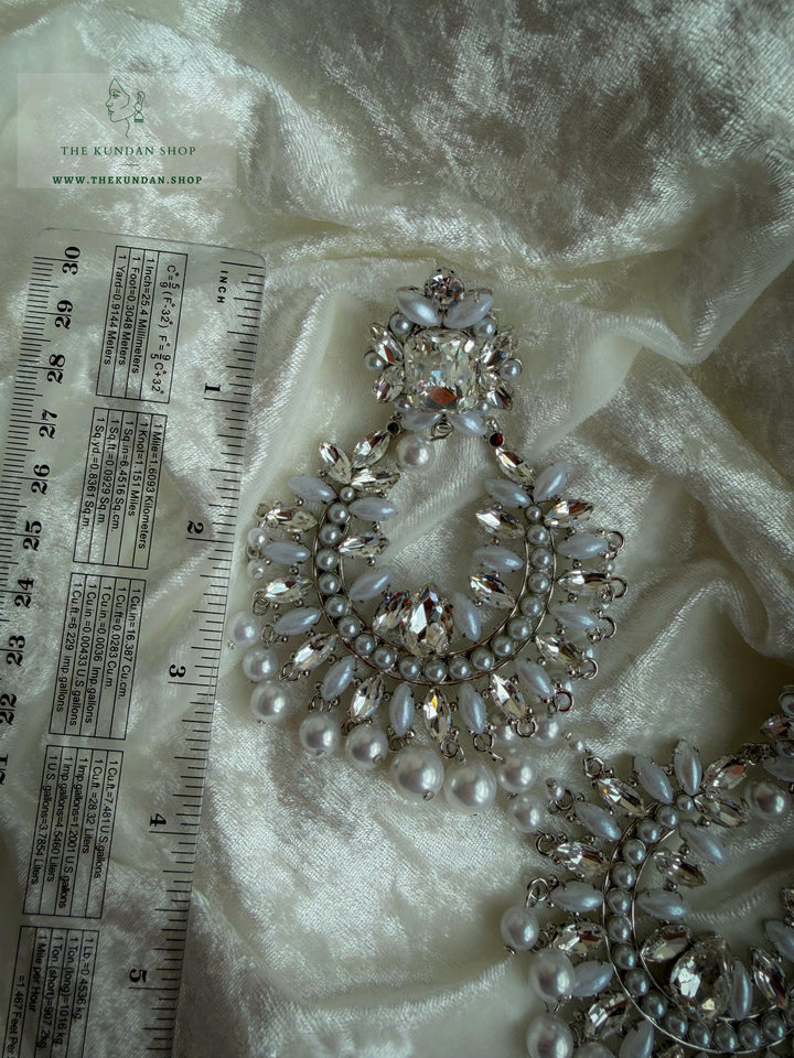 Star Studded Pearls Earrings THE KUNDAN SHOP 