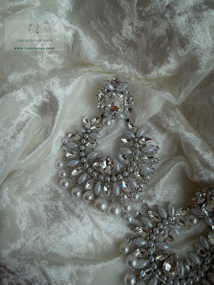 Star Studded Pearls Earrings THE KUNDAN SHOP 