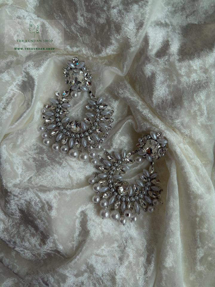 Star Studded Pearls Earrings THE KUNDAN SHOP 