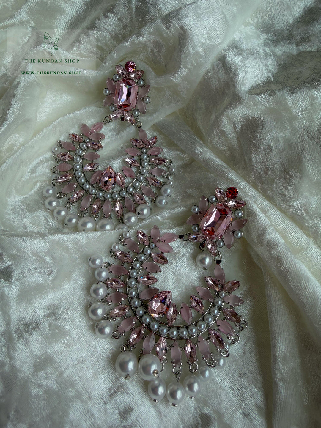 Star Studded Pearls Earrings THE KUNDAN SHOP 