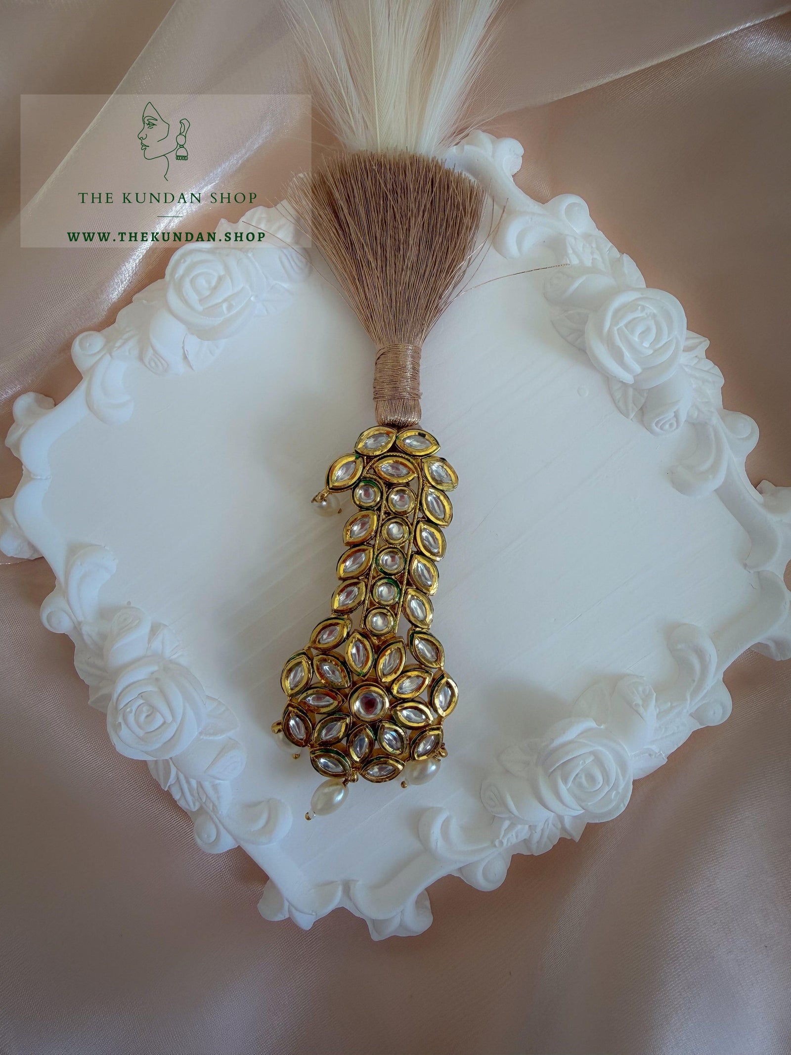 Marquee Petals Traditional Kalgi Kalgi THE KUNDAN SHOP 
