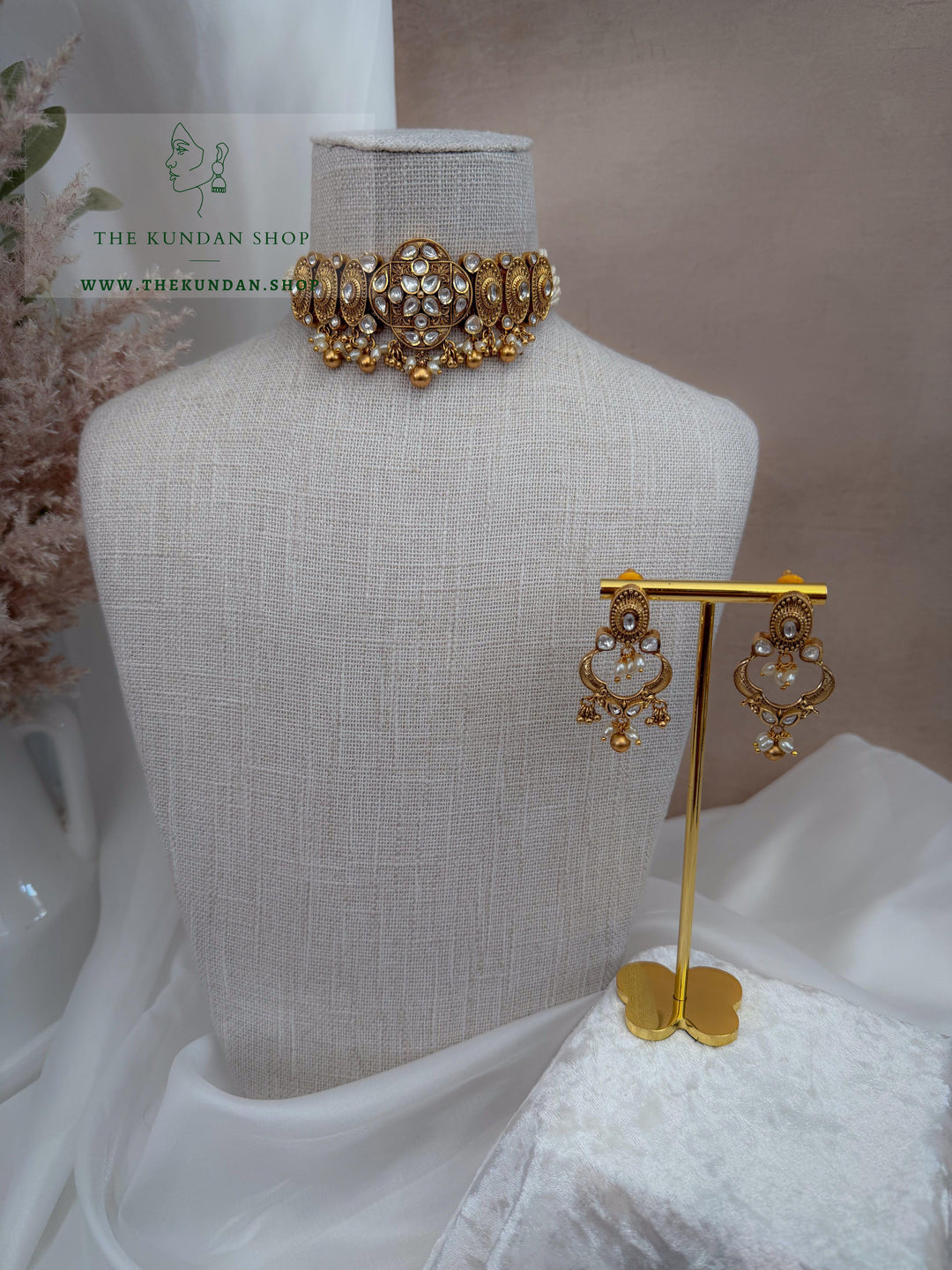 No Notes // Pearl Necklace Sets THE KUNDAN SHOP 