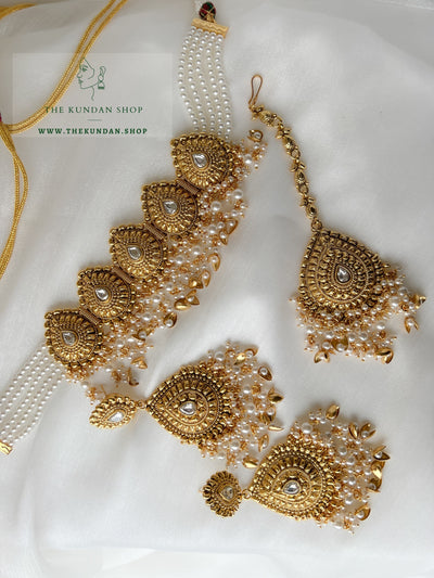 Harbour Antique in Pearl Necklace Sets THE KUNDAN SHOP 
