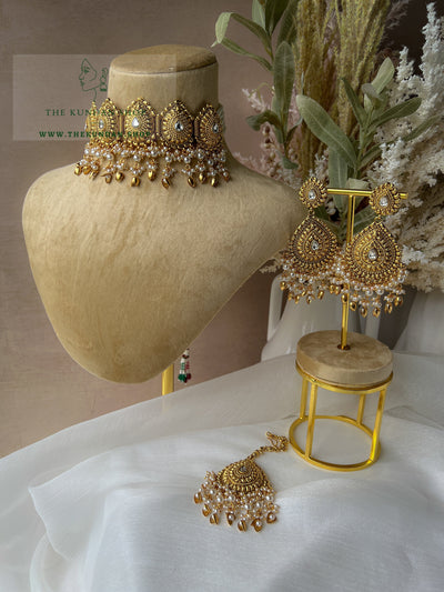 Harbour Antique in Pearl Necklace Sets THE KUNDAN SHOP 