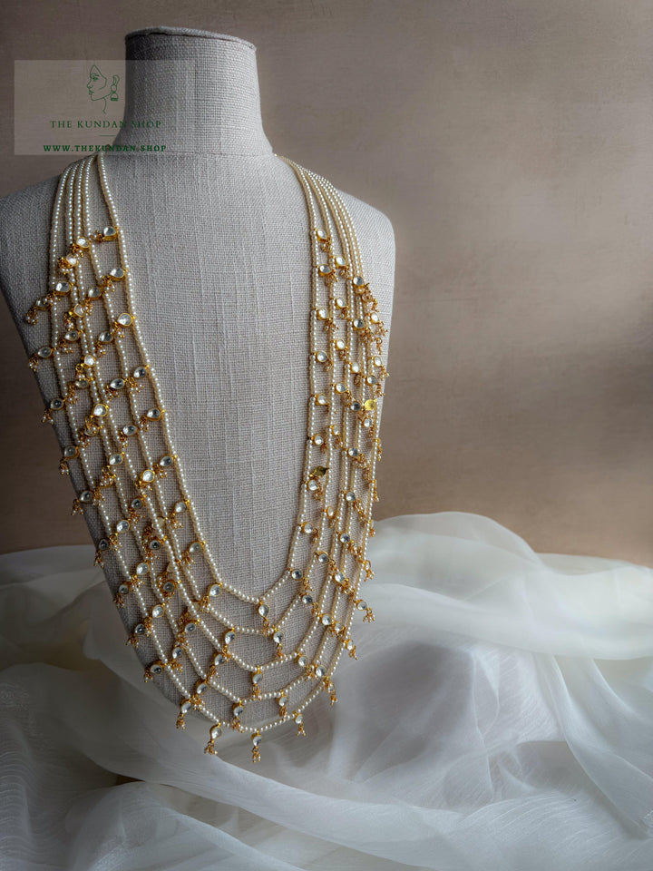 Kundan Drops // Multi-Layer Mala Necklace Sets THE KUNDAN SHOP 