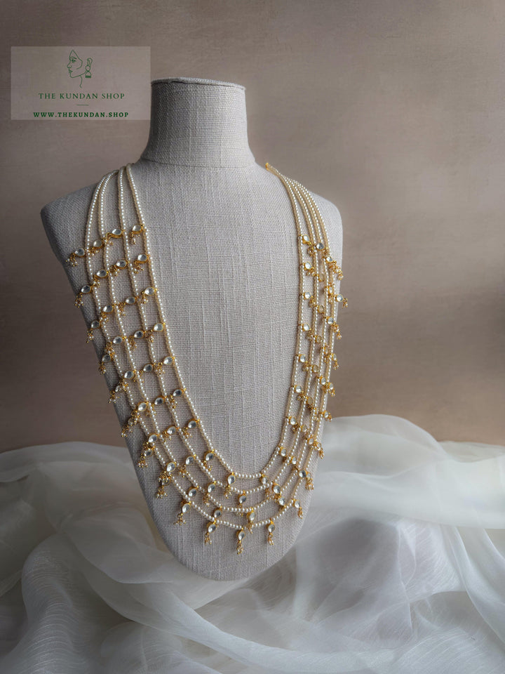 Kundan Drops // Multi-Layer Mala Necklace Sets THE KUNDAN SHOP 