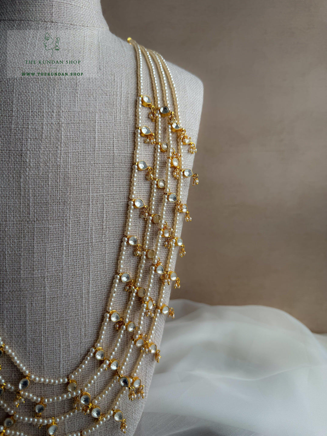 Kundan Drops // Multi-Layer Mala Necklace Sets THE KUNDAN SHOP 