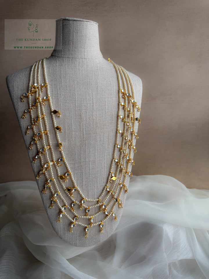 Kundan Drops // Multi-Layer Mala Necklace Sets THE KUNDAN SHOP 