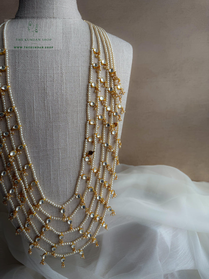 Kundan Drops // Multi-Layer Mala Necklace Sets THE KUNDAN SHOP 