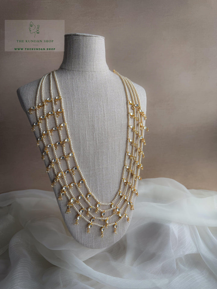 Kundan Drops // Multi-Layer Mala Necklace Sets THE KUNDAN SHOP 
