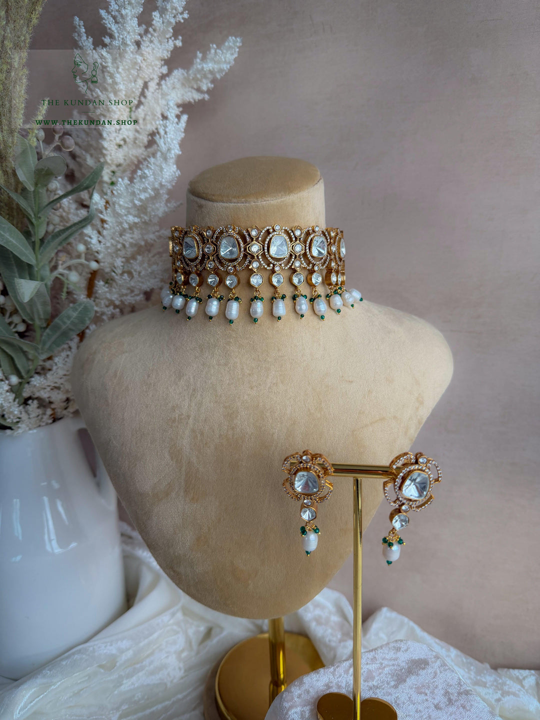 Lead in Pearl Necklace Sets THE KUNDAN SHOP 