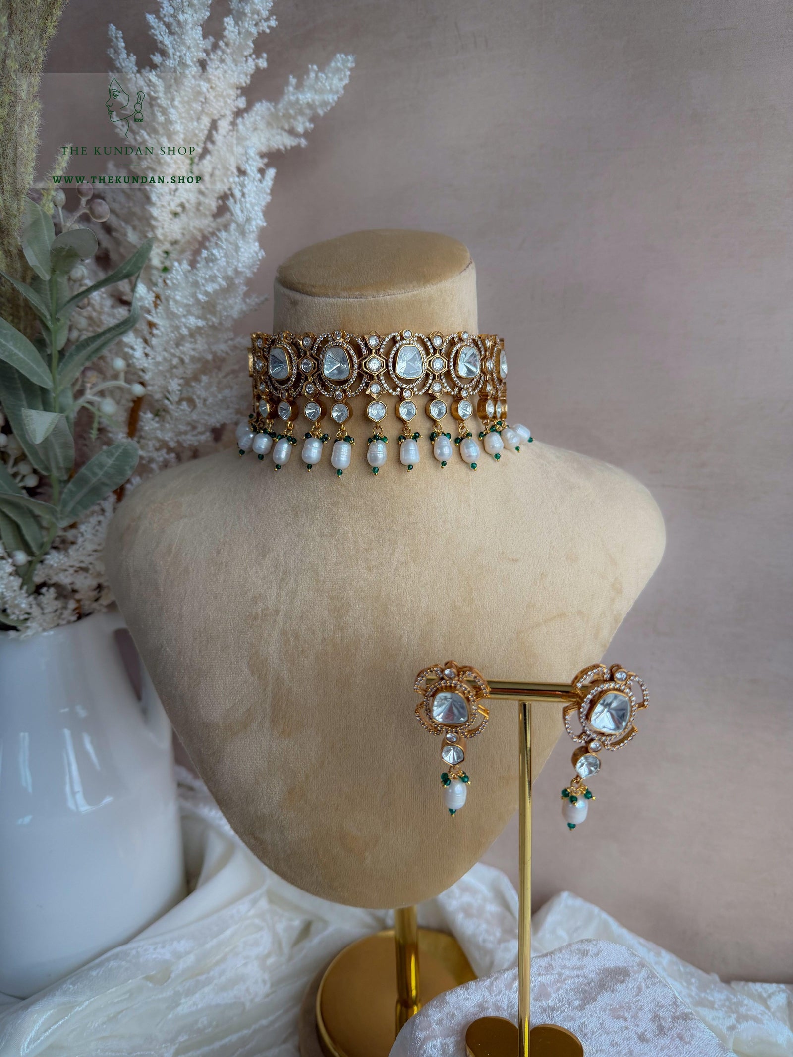 Lead in Pearl Necklace Sets THE KUNDAN SHOP 