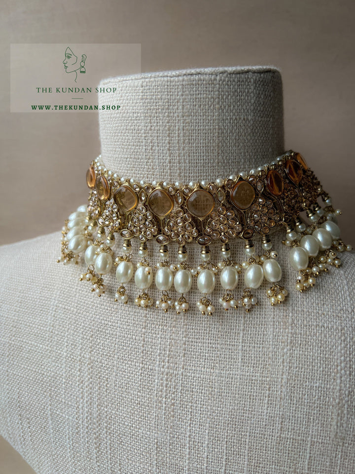 Fall Apart in Pearl Necklace Sets THE KUNDAN SHOP 