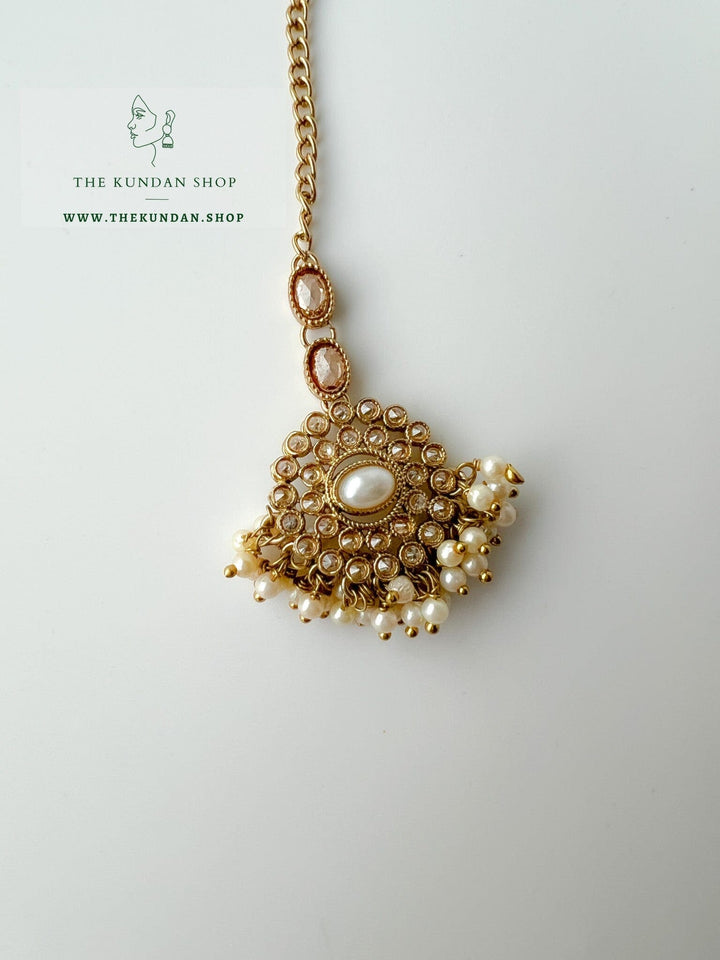 Caring Polki in Pearl Necklace Sets THE KUNDAN SHOP 