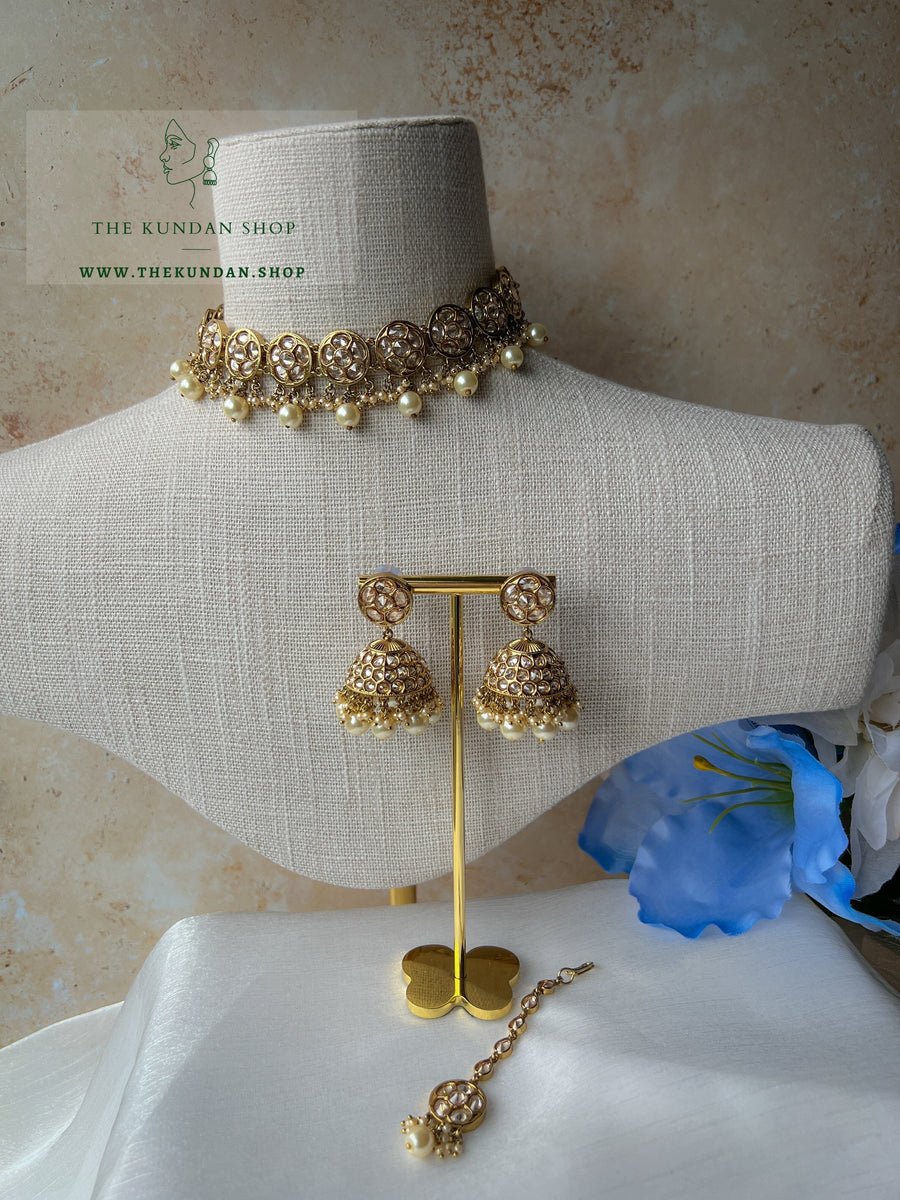Rescued in Pearl Necklace Sets THE KUNDAN SHOP 