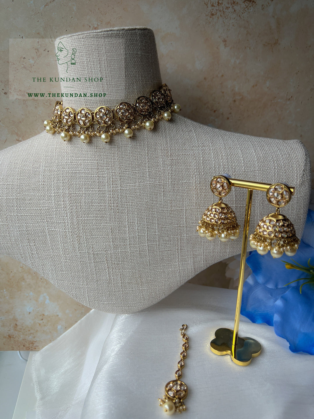 Rescued in Pearl Necklace Sets THE KUNDAN SHOP 