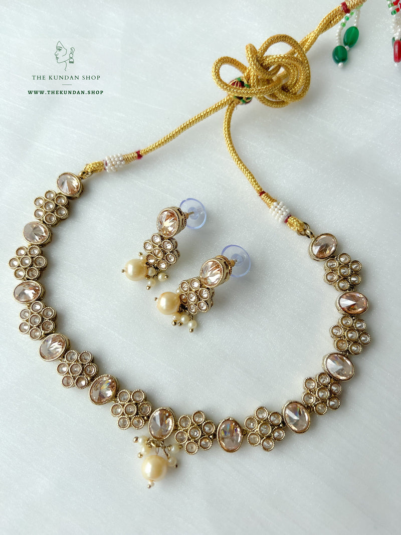Appease Polki in Pearl Necklace Sets THE KUNDAN SHOP 