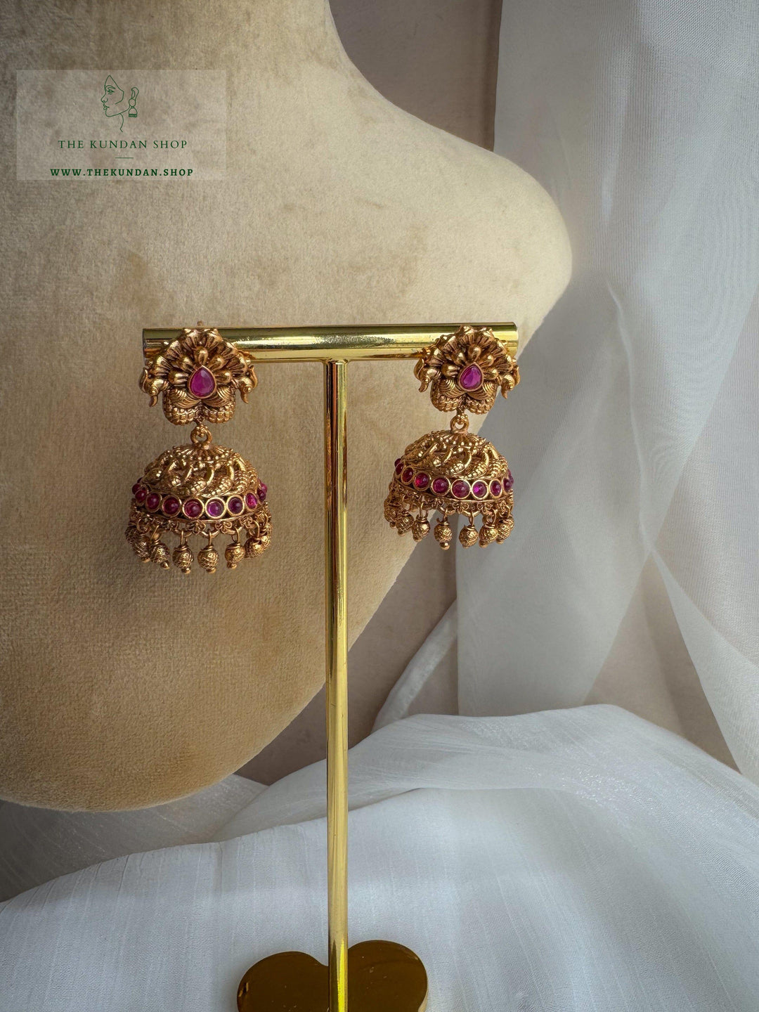 Deliberate in Antique // Pink Necklace Sets THE KUNDAN SHOP 