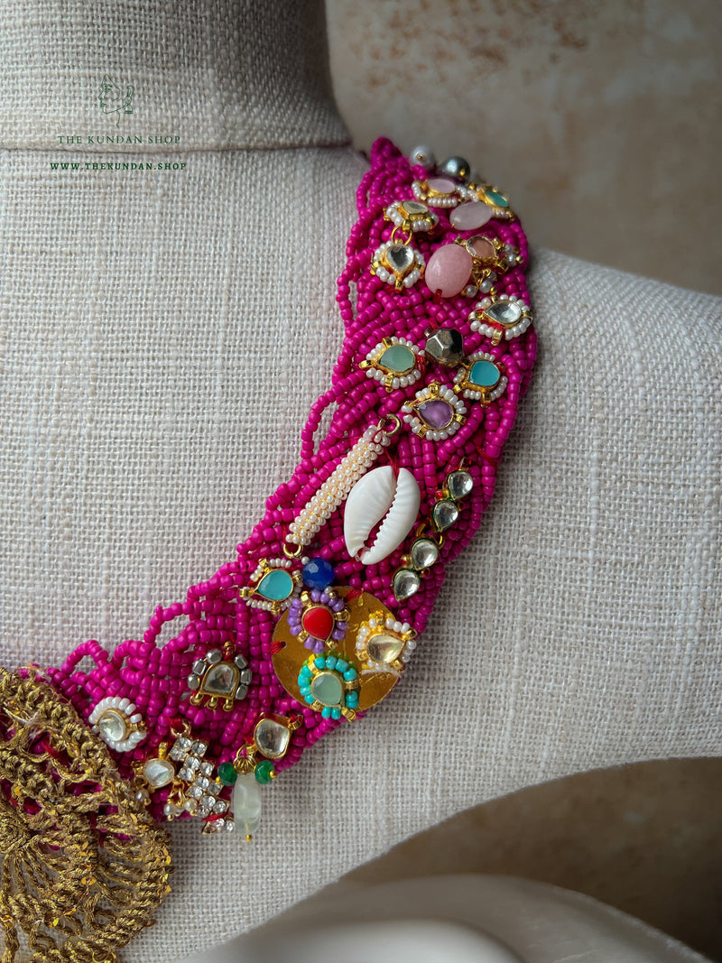 Rumours in Pink Necklace Sets THE KUNDAN SHOP 