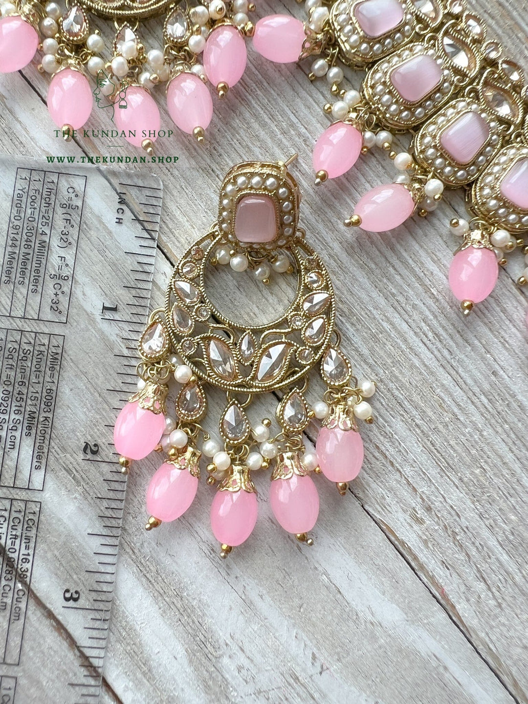 Salient 2.0 Polki in Pink Necklace Sets THE KUNDAN SHOP 