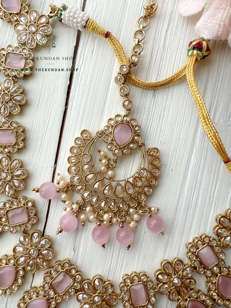 Heavenly in Pink Necklace Sets THE KUNDAN SHOP 