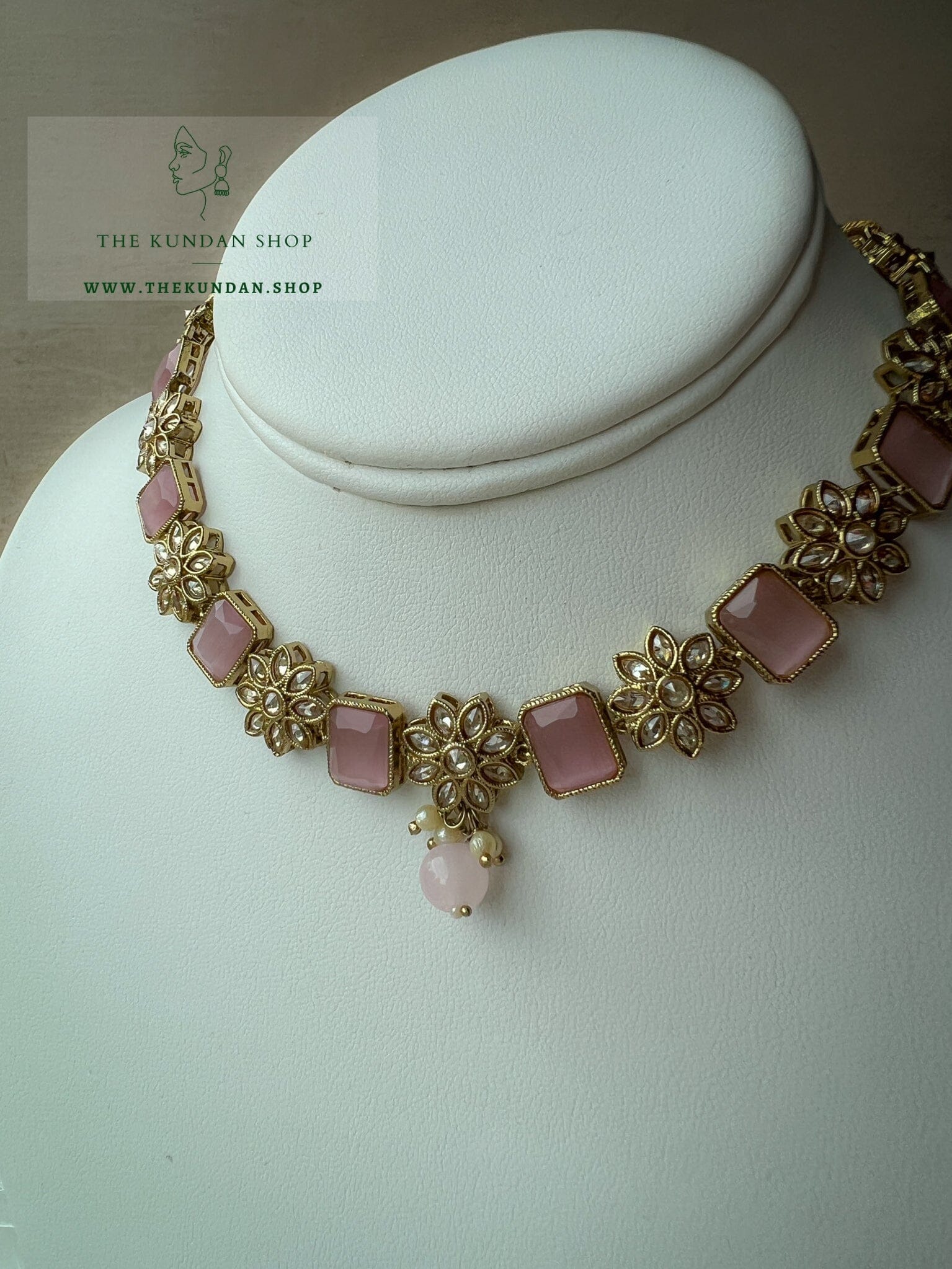 Private in Pink Necklace Sets THE KUNDAN SHOP 