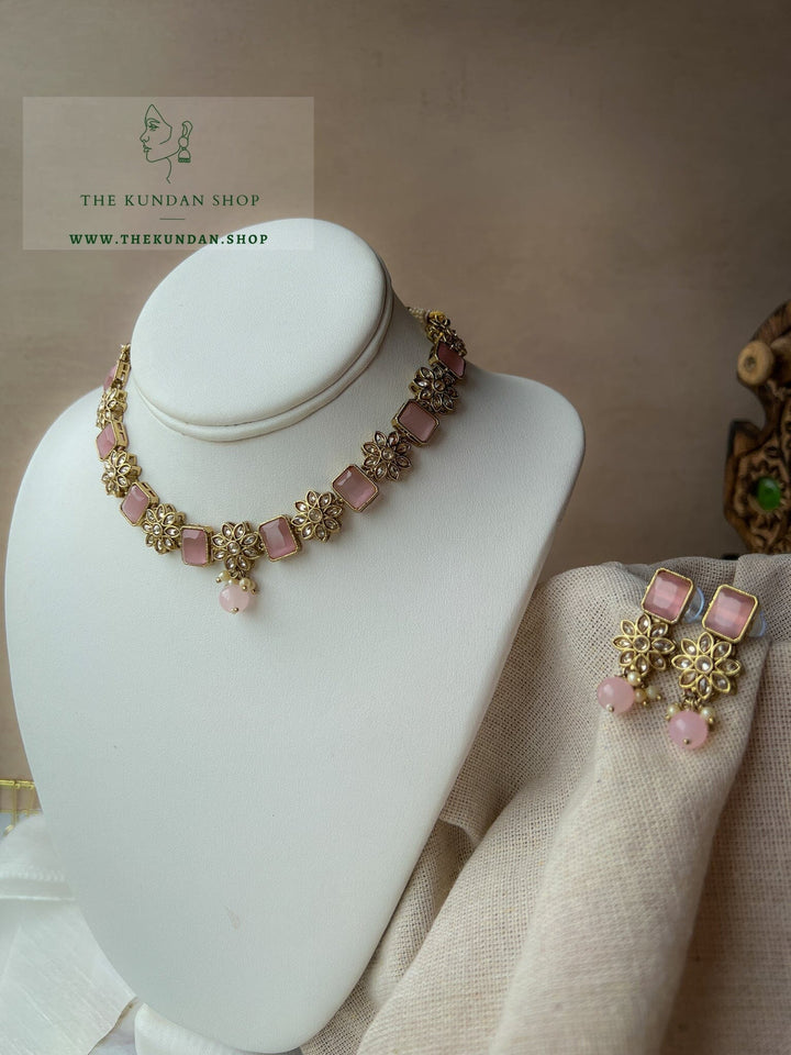 Private in Pink Necklace Sets THE KUNDAN SHOP 