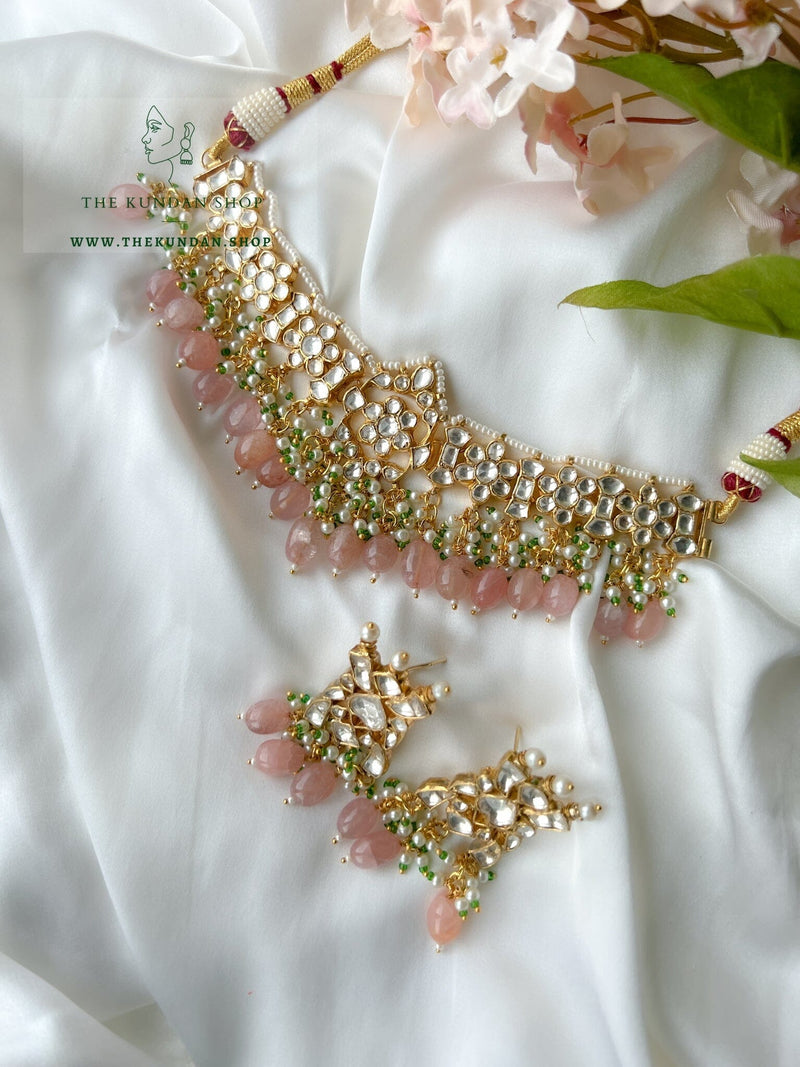 Proper in Pink Necklace Sets THE KUNDAN SHOP 