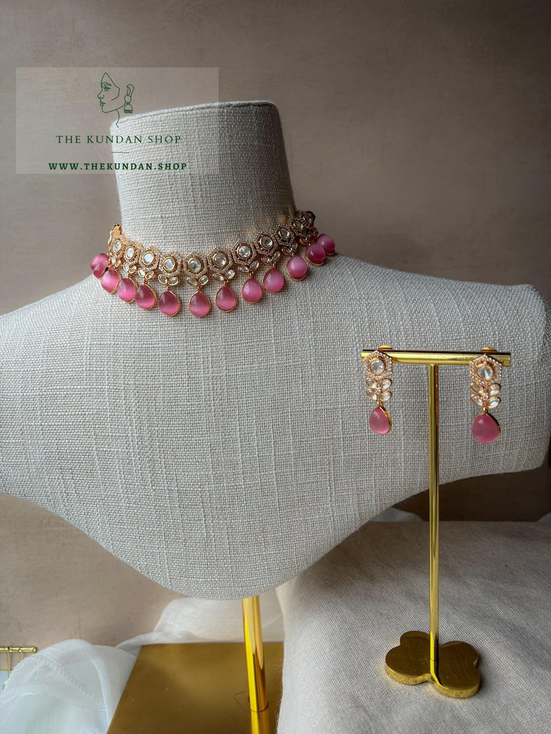 Definite in Pink Necklace Sets THE KUNDAN SHOP 