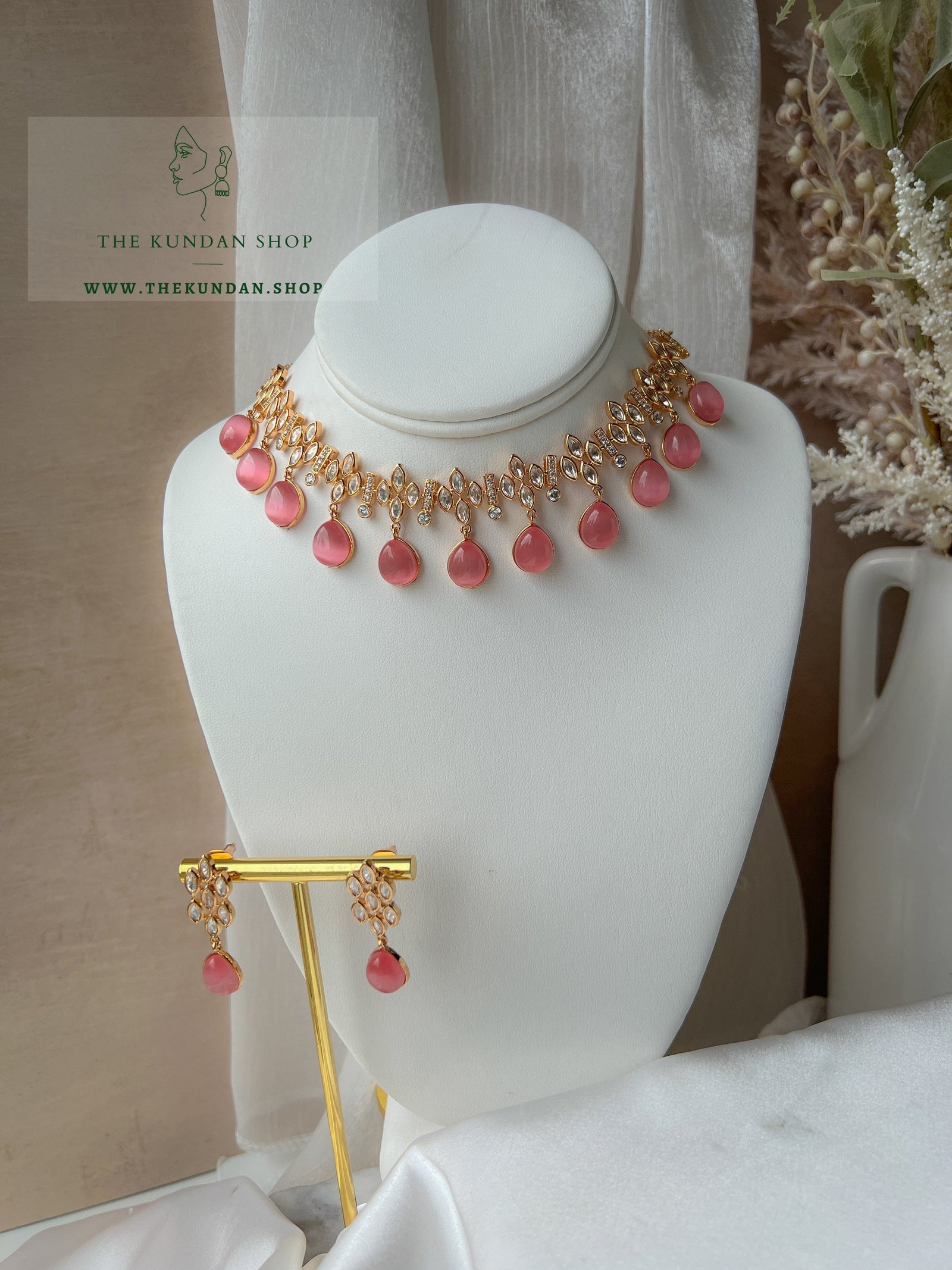 Make it Right in Pink Necklace Sets THE KUNDAN SHOP 