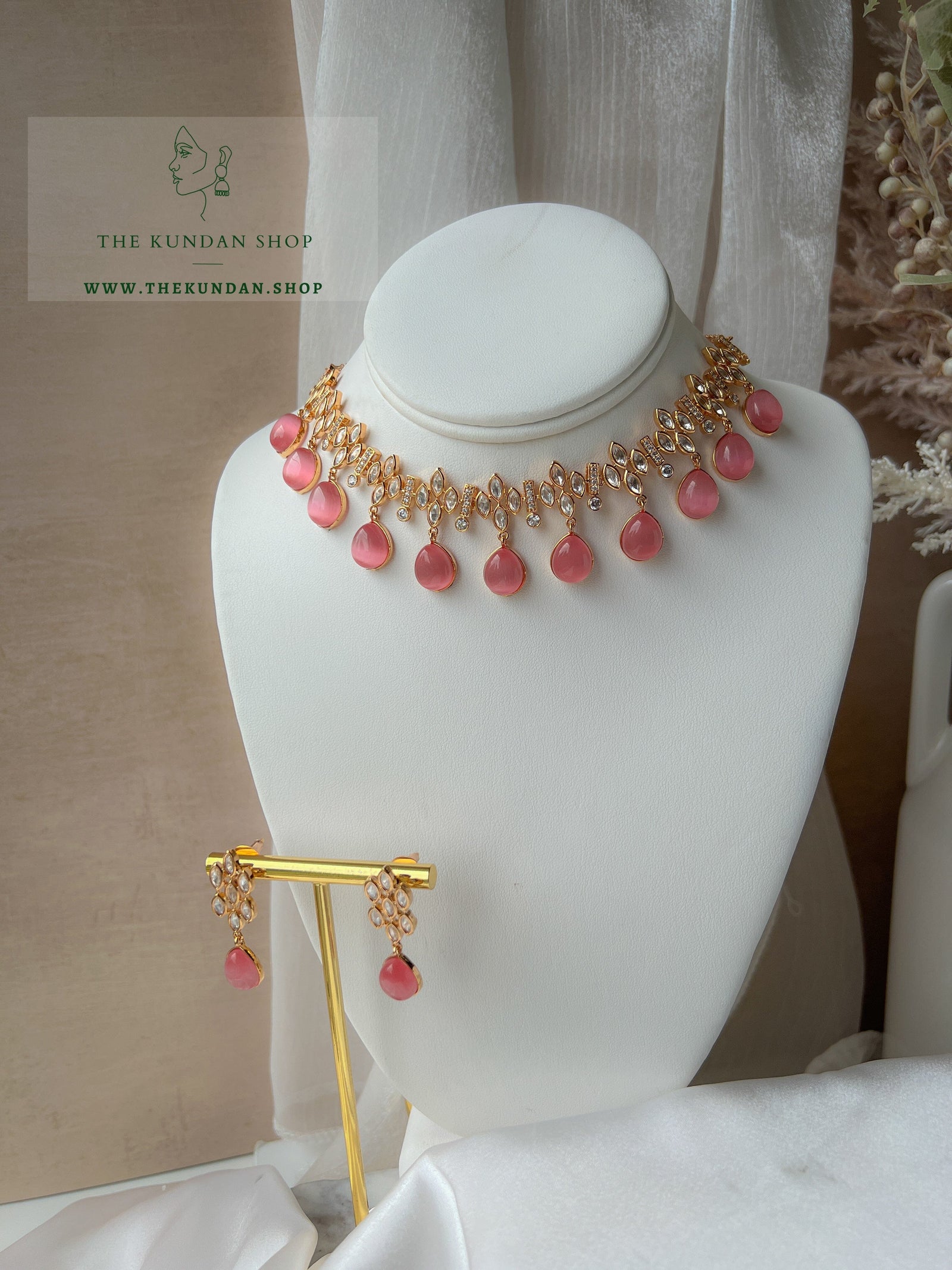 Make it Right in Pink Necklace Sets THE KUNDAN SHOP 