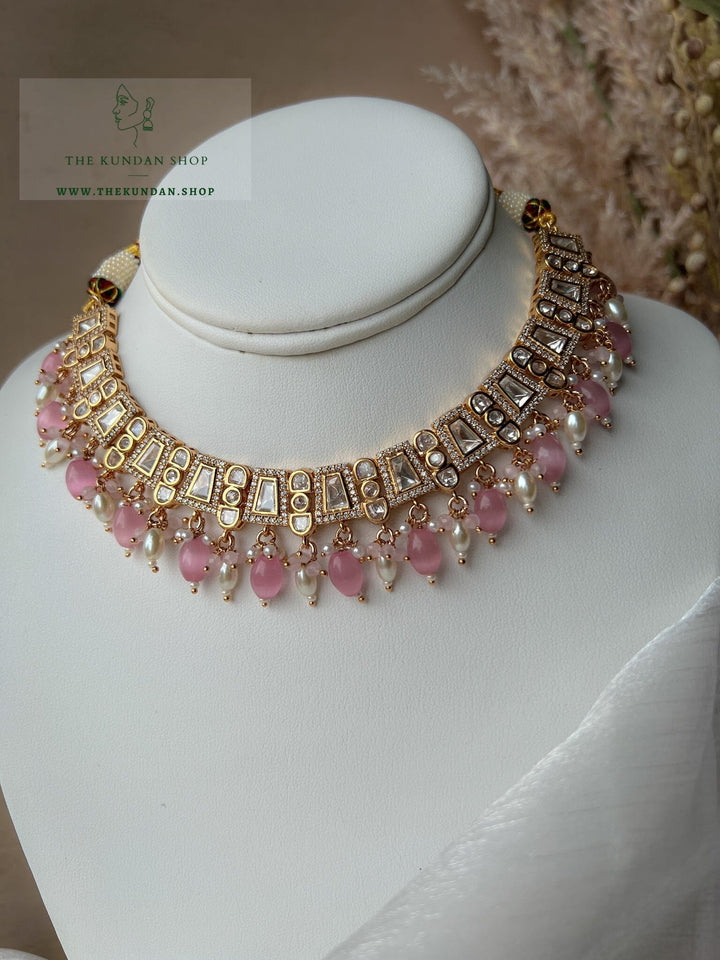 Sense in Pink Necklace Sets THE KUNDAN SHOP 