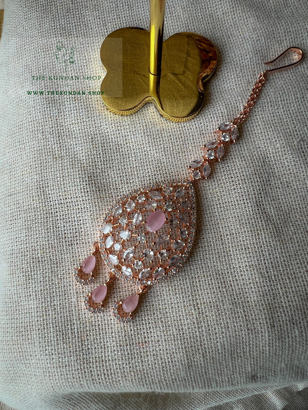 Prized Possession in Pink Necklace Sets THE KUNDAN SHOP 