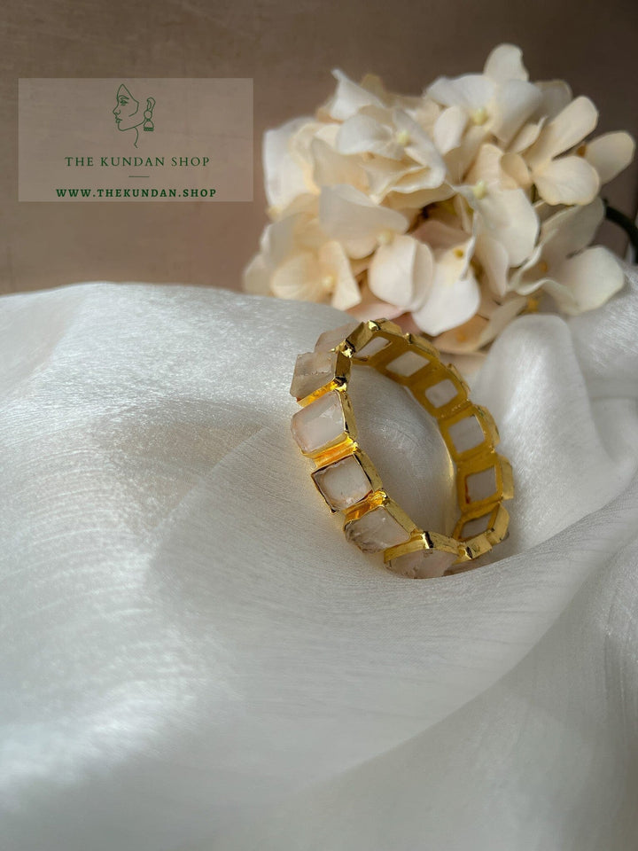 Rose Stone Bangle Bangles THE KUNDAN SHOP 