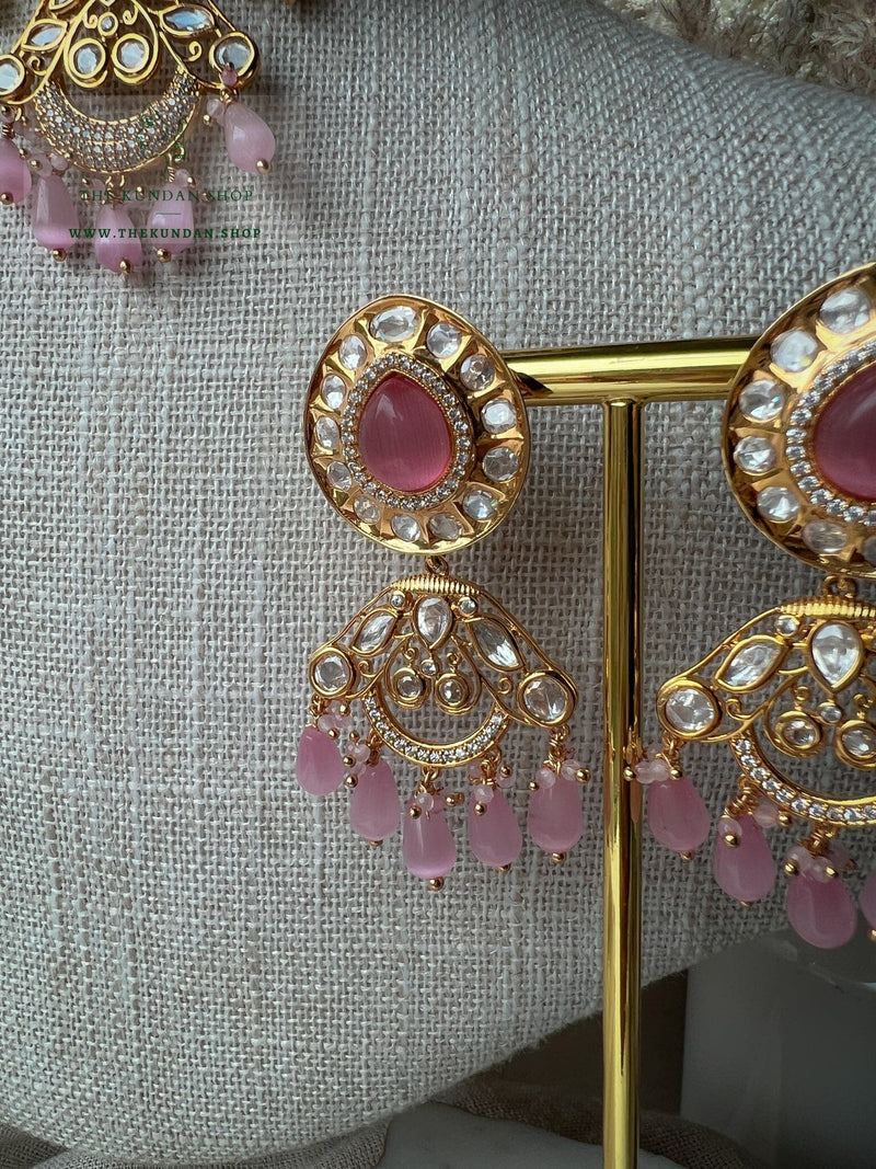 Idyllic 2.0 in Pink Necklace Sets THE KUNDAN SHOP 