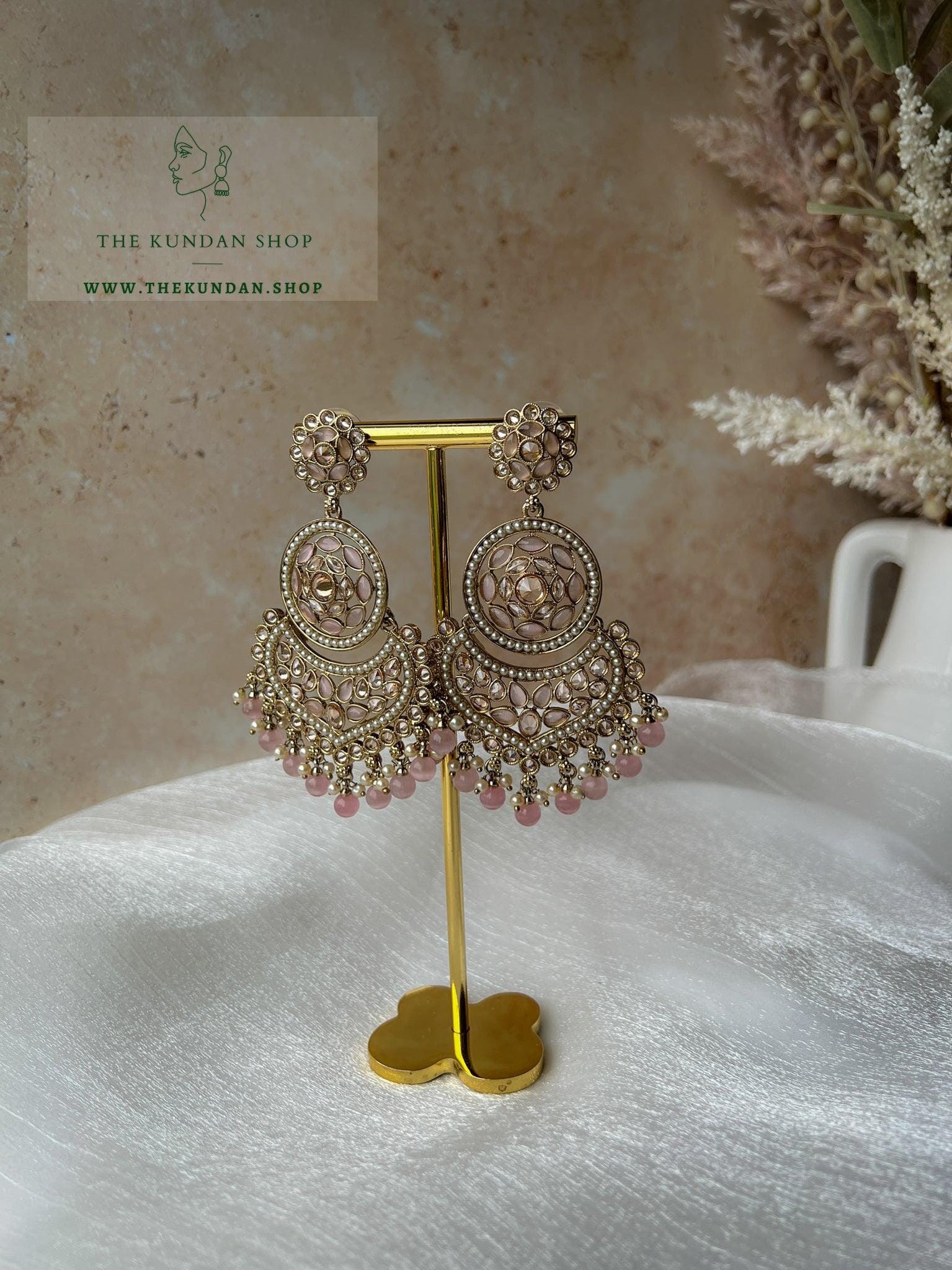 Proven in Polki Earrings THE KUNDAN SHOP 