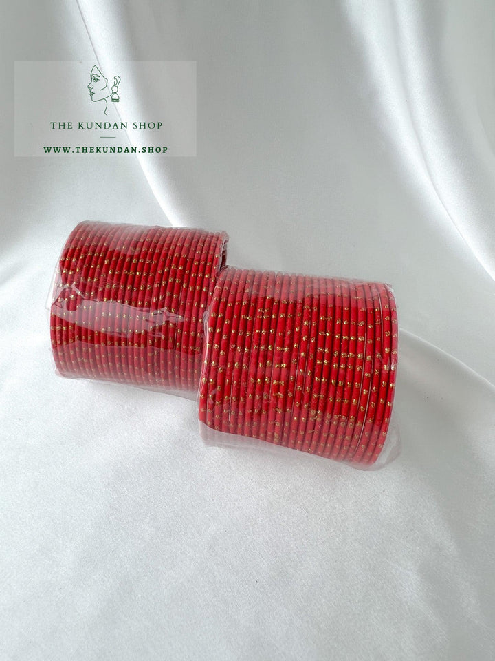 Childs Bangles in Red Bangles THE KUNDAN SHOP 