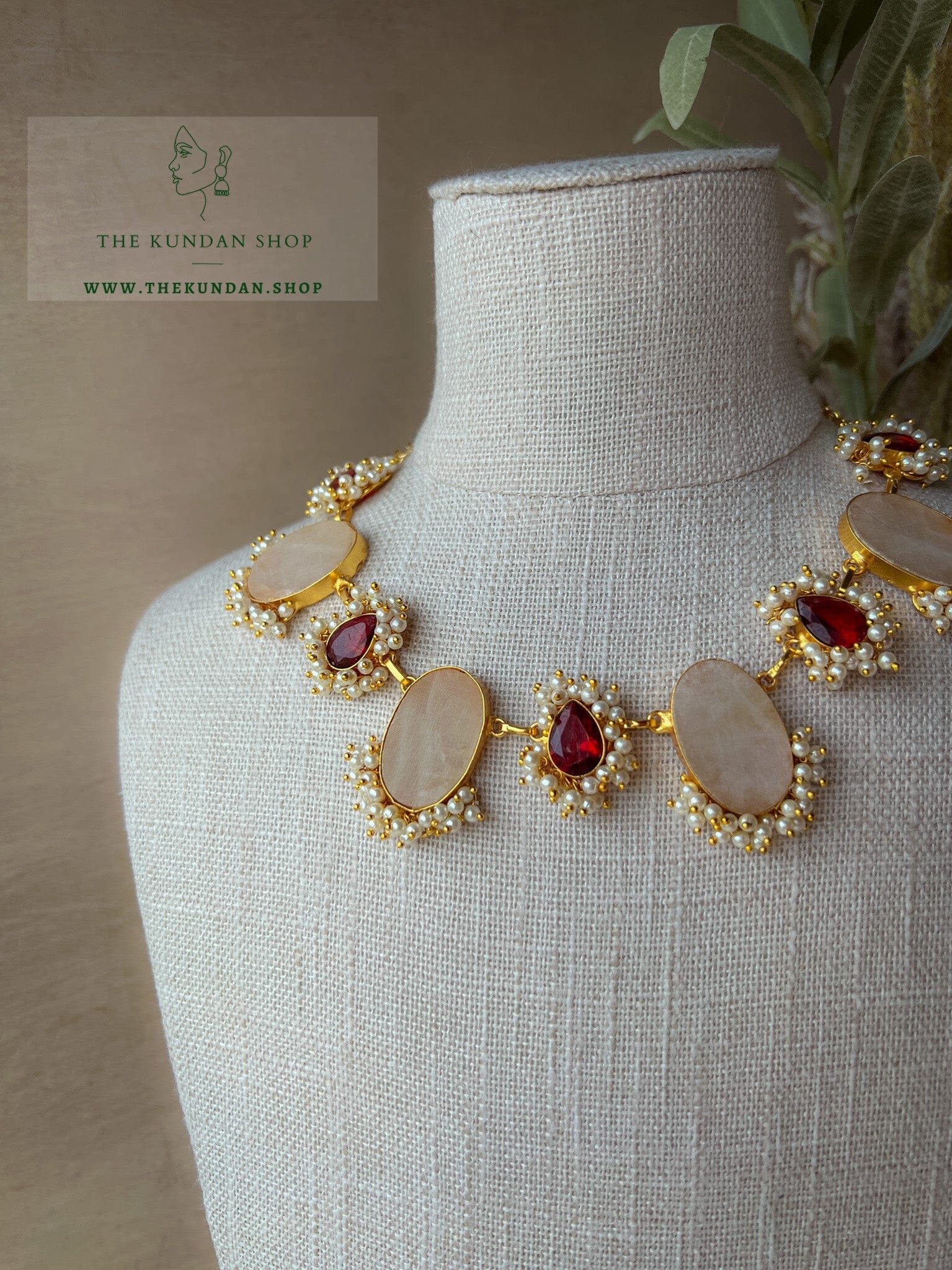 Mentioned in Pink & Red Necklace Sets THE KUNDAN SHOP 