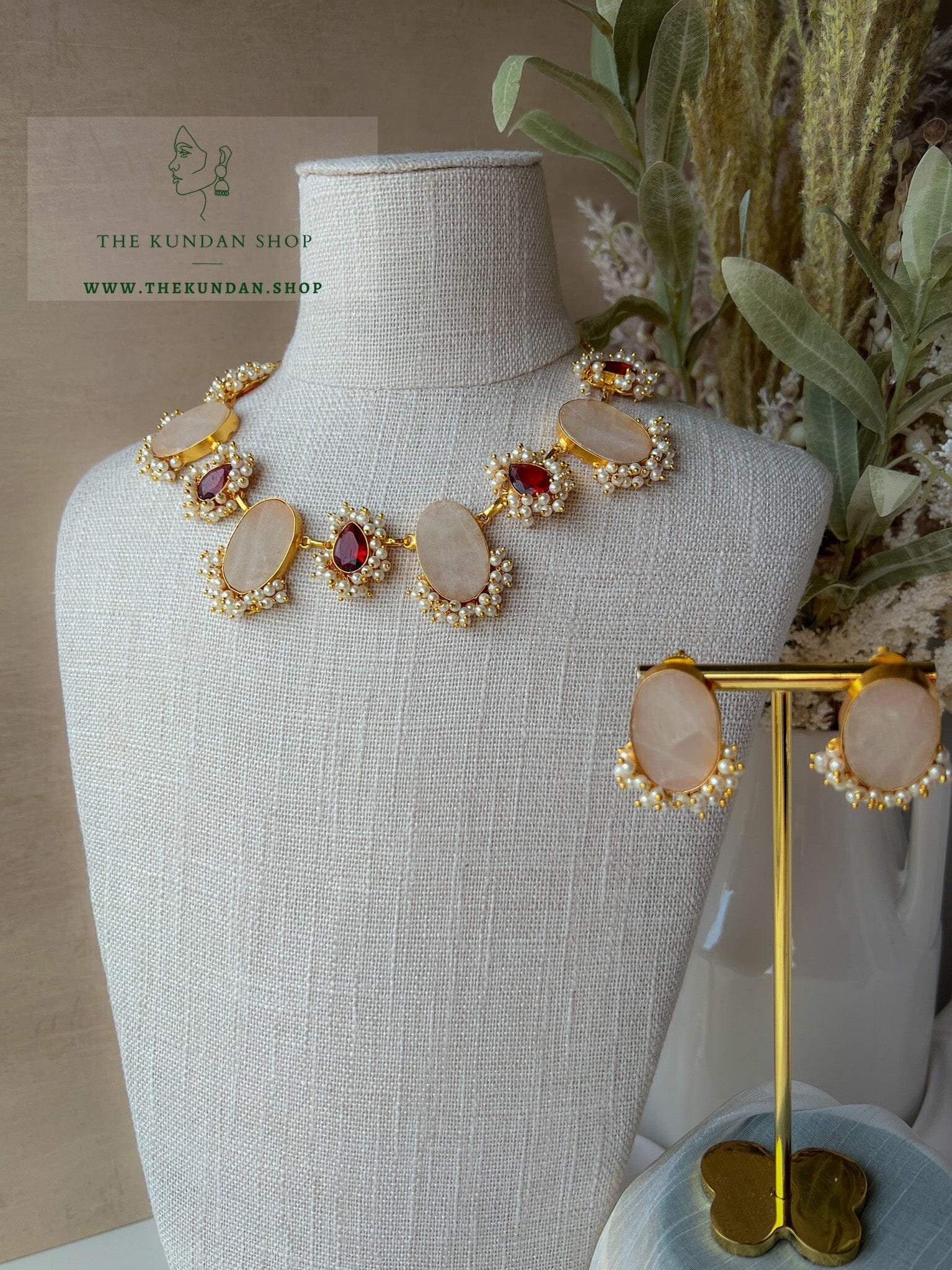 Mentioned in Pink & Red Necklace Sets THE KUNDAN SHOP 