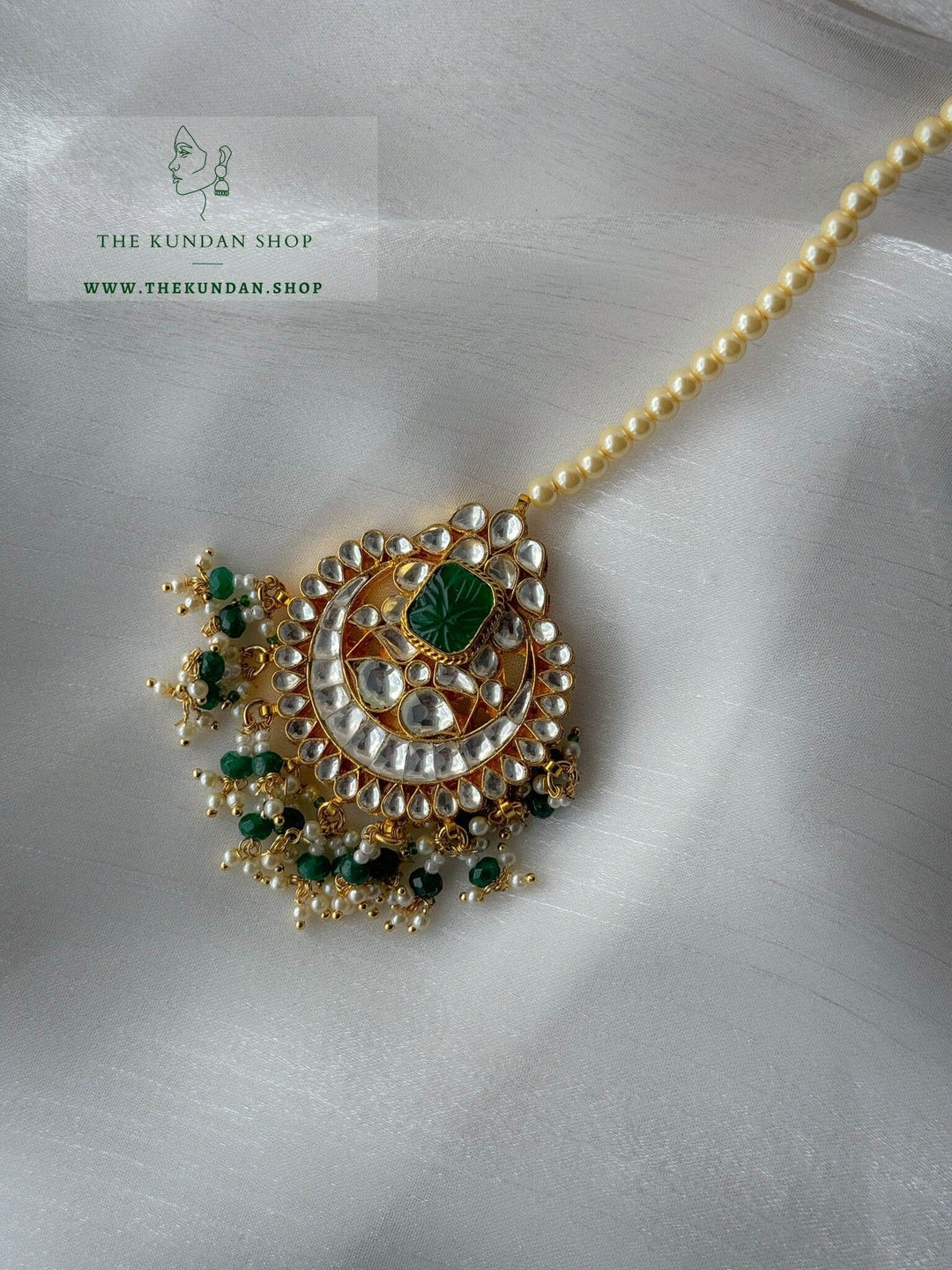 Regal Queen in Kundan Necklace Sets THE KUNDAN SHOP 