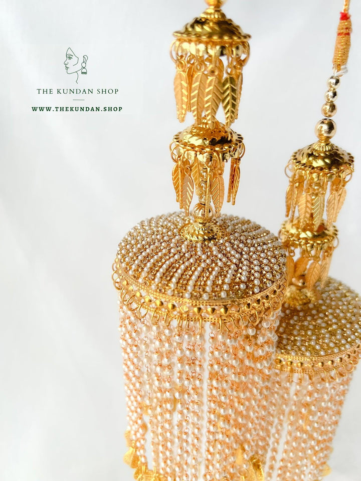 Leaf Motif Kaleeray Kaleeray THE KUNDAN SHOP 
