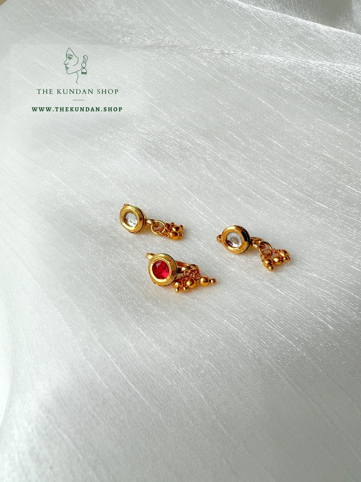 Kundan Stone Nose Pin Naath THE KUNDAN SHOP 