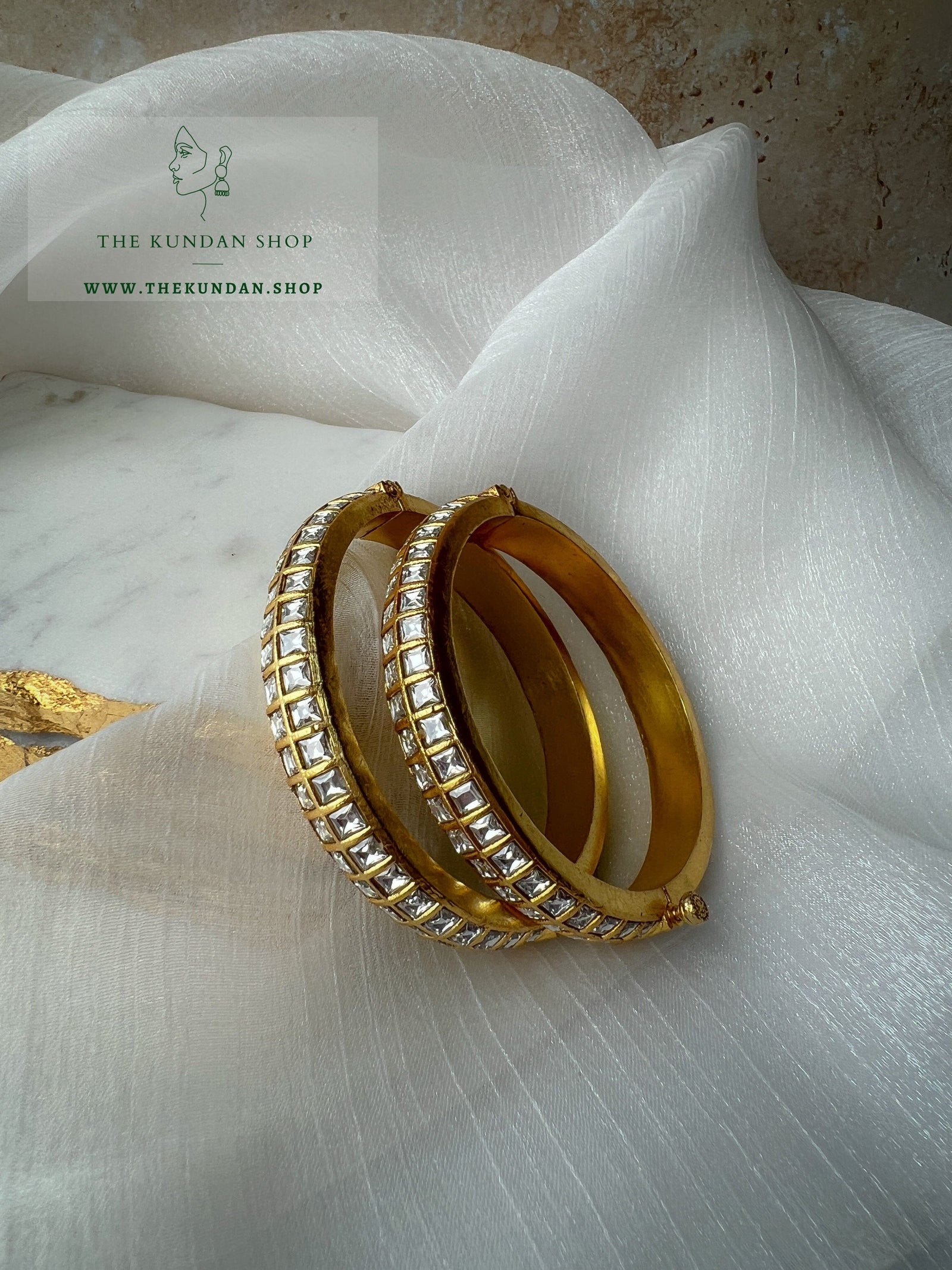 Thoughtful Kundan Kangans Bangles THE KUNDAN SHOP 