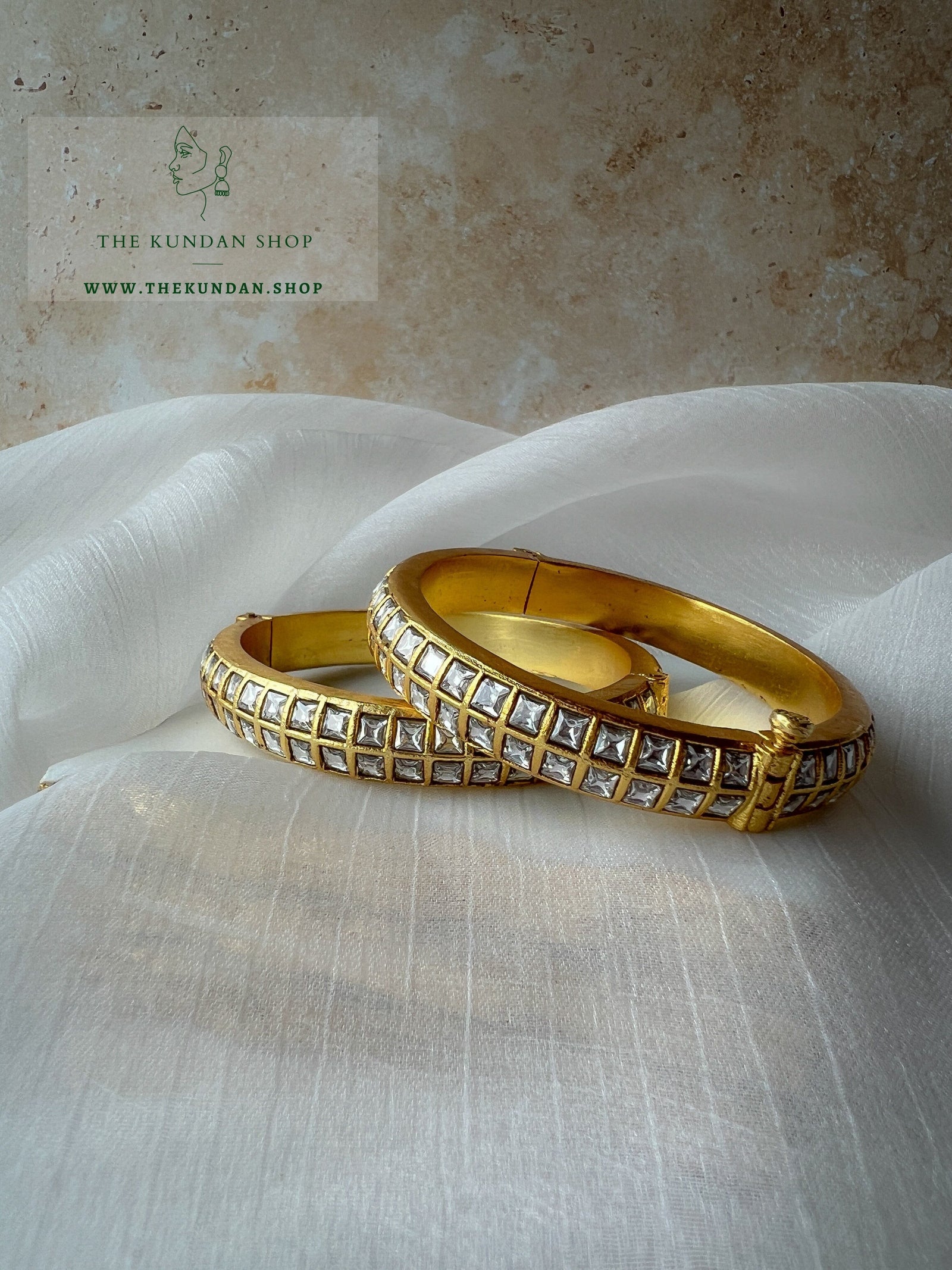 Thoughtful Kundan Kangans Bangles THE KUNDAN SHOP 