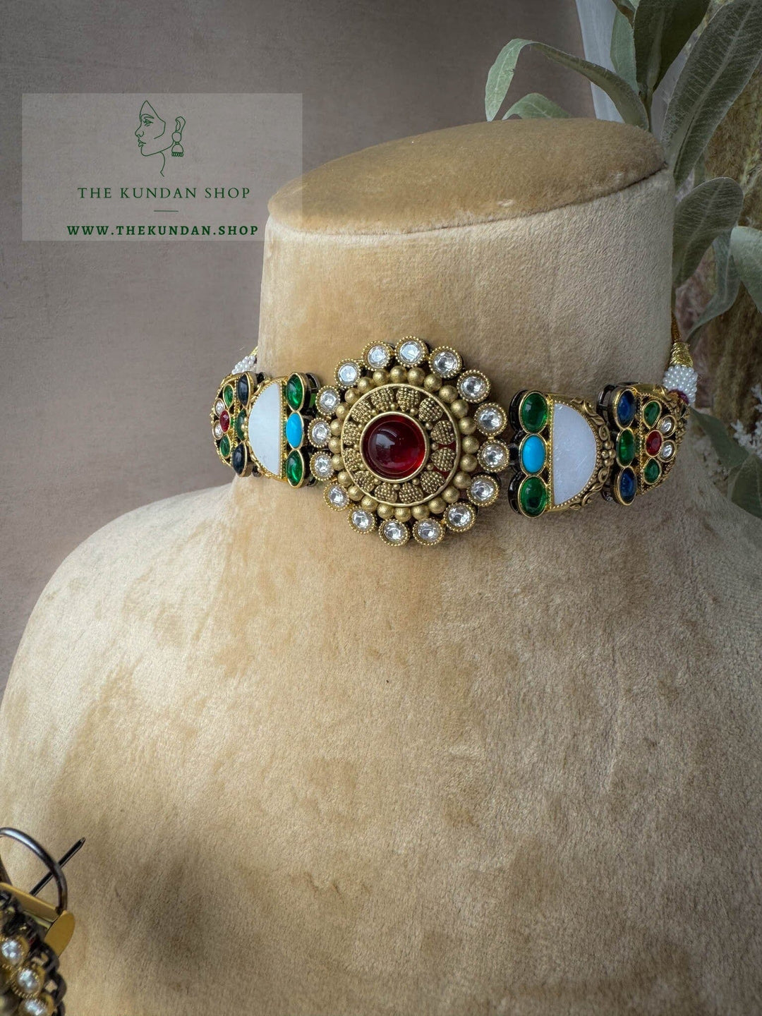 Fresh Start in Ruby Necklace Sets THE KUNDAN SHOP 