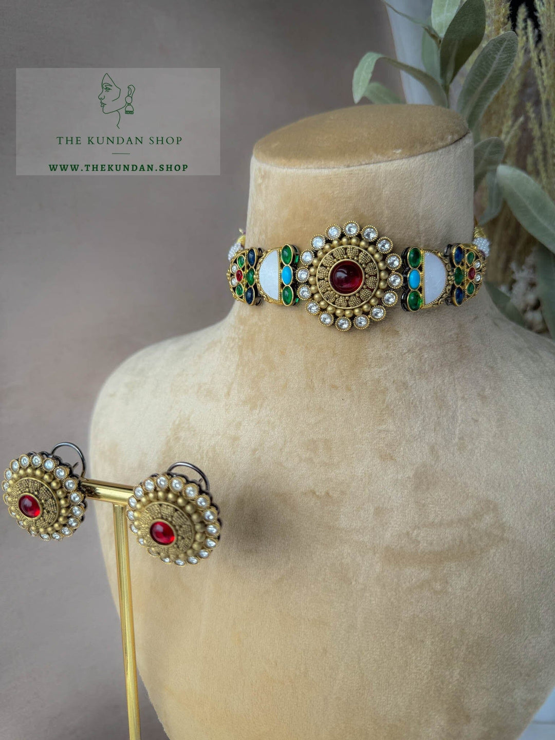 Fresh Start in Ruby Necklace Sets THE KUNDAN SHOP 