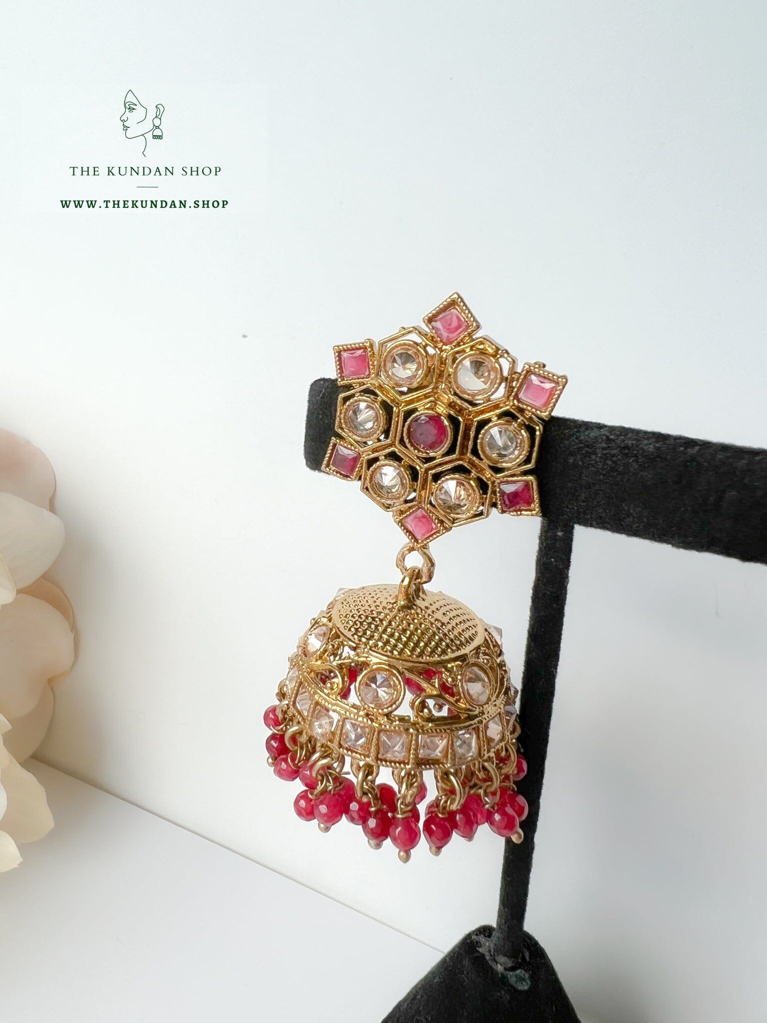 Keeper in Ruby Necklace Sets THE KUNDAN SHOP 